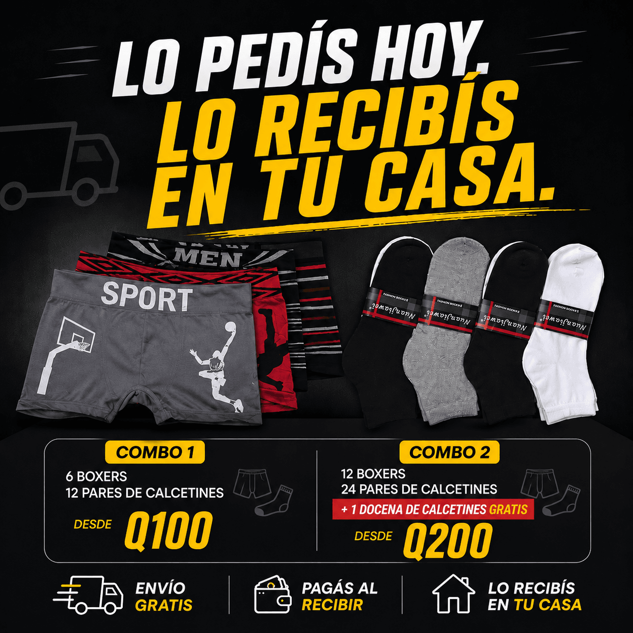 Combo ropa interior